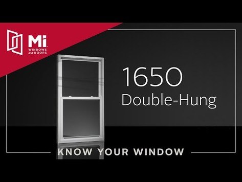 Know Your Window: 杏吧Pro 1650 Double-Hung Window